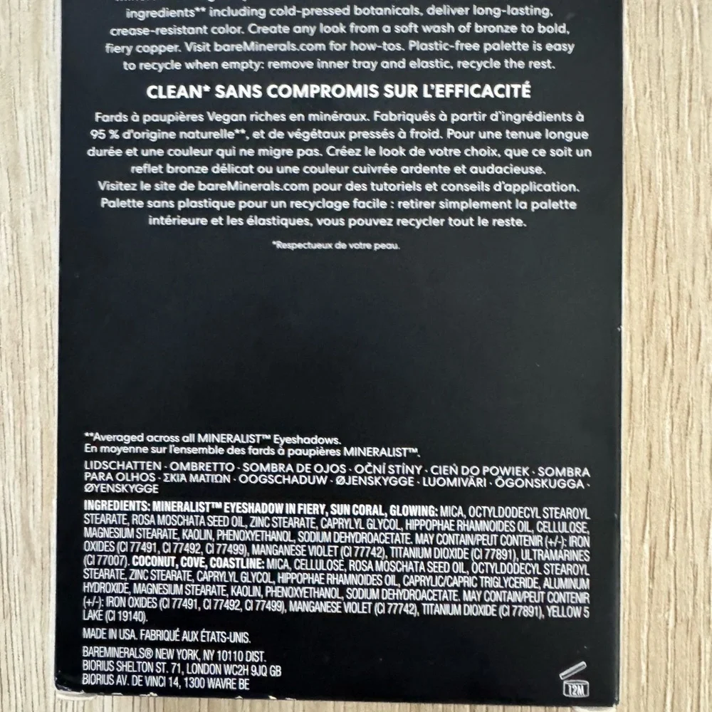 bareMinerals Eyeshadow Palette - Warmth